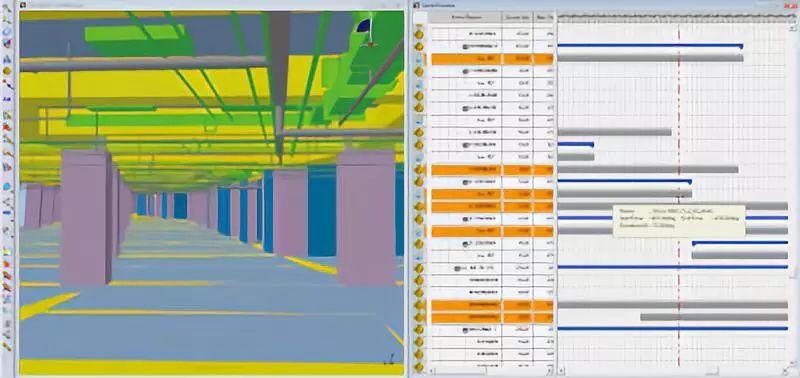 bim5d關聯模型將整段工期呈現出來 - BIM,Reivt中文網