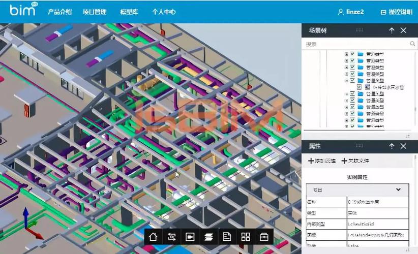 完成bim模型調整后