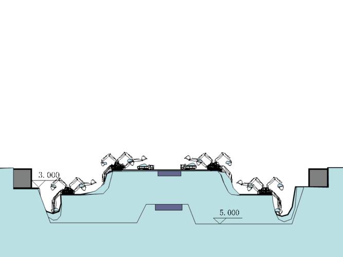 基坑挖掘過程的動畫演示 - BIM,Reivt中文網