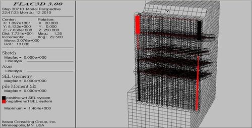 FLAC3D基坑支護實例解析 - BIM,Reivt中文網