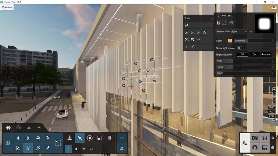 如何在Lumion中使用燈光進行照明 - BIM,Reivt中文網