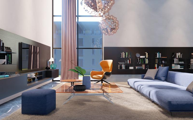 Lumion室內燈光技巧 - BIM,Reivt中文網