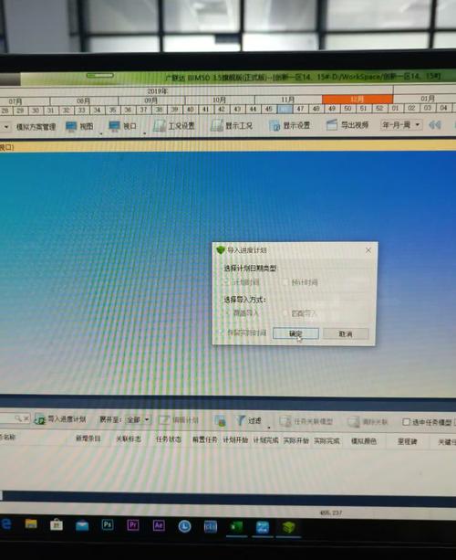進度計劃導入到BIM5D后無法顯示 - BIM,Reivt中文網