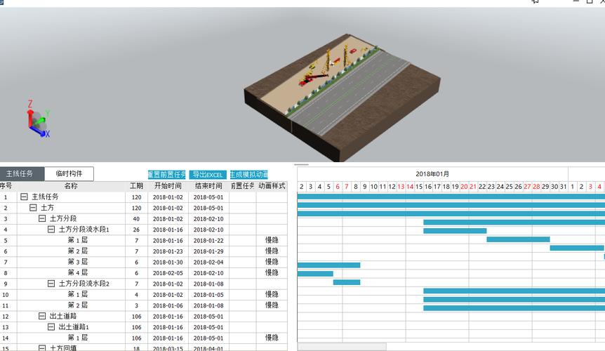 關于bim5d進度計劃的關聯 - BIM,Reivt中文網