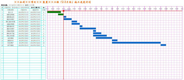 如何繪制CAD進度計劃橫道圖？ - BIM,Reivt中文網