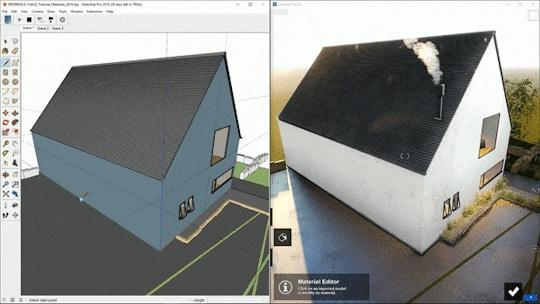 Lumion無法顯示SU模型中的基坑 - BIM,Reivt中文網