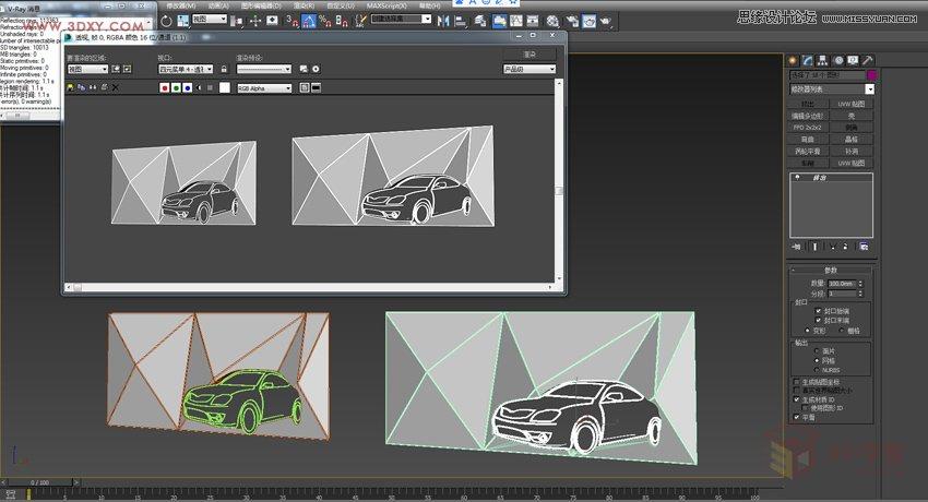 3DMAX教程：低多邊形汽車背景墻建模(附3DMAX安裝教程) - BIM,Reivt中文網