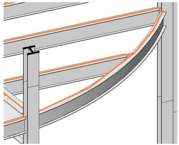 Revit軟件中的斜板梁設計 - BIM,Reivt中文網