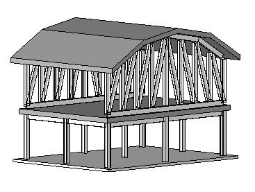 如何使用Revit繪制鋼屋架