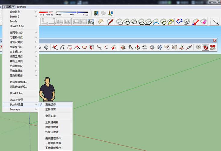 如何快速連接sketchup中的多條短線形成完整的面域 - BIM,Reivt中文網