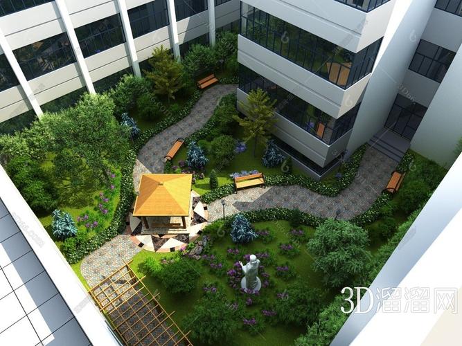 如何優化3D景觀效果圖中植物的布局？ - BIM,Reivt中文網