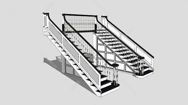 如何優化SU樓梯模型的制作方法？ - BIM,Reivt中文網