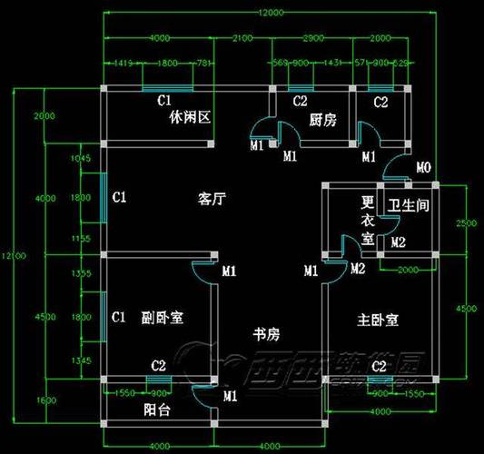 如何使用CAD繪制建筑平面圖？步驟詳解！ - BIM,Reivt中文網(wǎng)