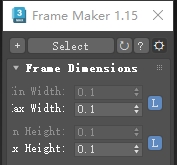 Frame Maker v1.15 for 3dmax 2016-2024最新免費版下載,附詳細圖文安裝教程! Frame Maker v1.15 for 3dmax 2016-2024最新免費版下載,附詳細圖文安裝教程!