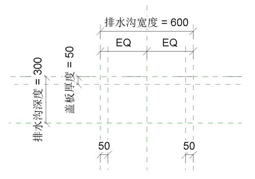 腿腿教學網(wǎng)-BIM等級考試二級建筑教程 | 2.6 基于線的公制常規(guī)模型族實例——排水溝